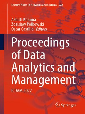 cover image of Proceedings of Data Analytics and Management